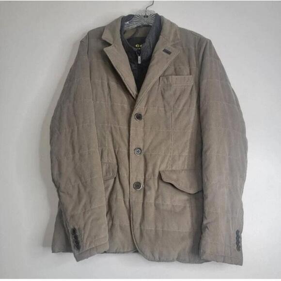 Corneliani Other - Cc Collection O. Wear Corneliani  Suede Sueretto Jacket taupe sz 44